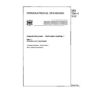  ISO 7241 11987, Hydraulic fluid power   Quick action 
