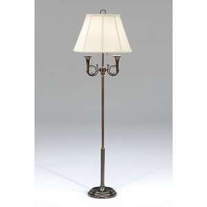   Lamps 9277 Twin Horns 1 Light Floor Lamps in Old World Bronze Finish