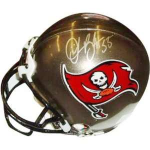  Derrick Brooks Bucaneers Autographed Riddell Mini Helmet 
