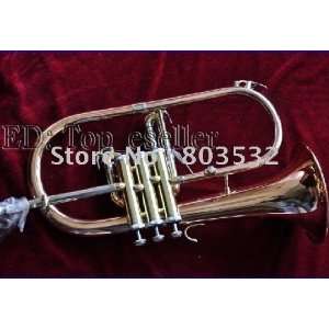   rose brass flugelhorn horn monel valves Musical Instruments