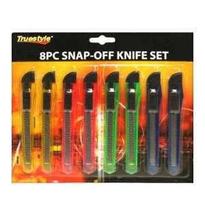  8Pc Snap Off Knife Set Case Pack 48 Automotive