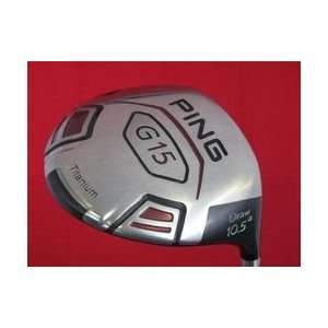  Used Ping G15 Driver Right handed Graphite Stiff Sports 