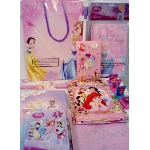   Disney Princess Theme Gift Set with Birthday Card 