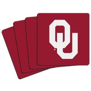    Oklahoma Sooners Neoprene Coasters Party Supplies Toys & Games