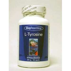  ltyrosine 500 mg 100 capsules by allergy research group 