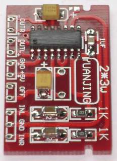 Mini Digital Amplifier Board 3W+3W Kit  MP4 CD DIY*1  