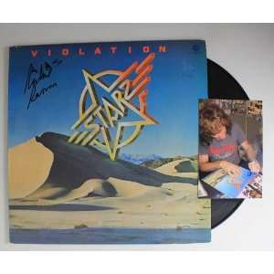    Richie Ranno Autographed Violation Record Album 