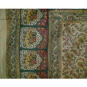  Cotton Handblock Jaipur Print Tapestry