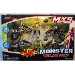  Road Champs MXS Monster Pack (4 bikes+2 riders) YG: Toys 