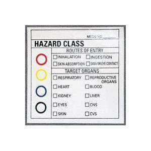  PT# CPL2 PT# # CPL2  Label Medical 2x2 Chemical Product Hazardous 