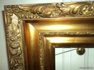   Victorian Gesso & Gilt Irridescent Picture Frame 9 1/4 x 9 1/2 ins