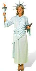 Costumes Statue of Liberty Adult Costume Set w Torch  