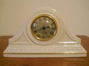 Lenox China Clock Tambour in the Timely Traditions Pattern  