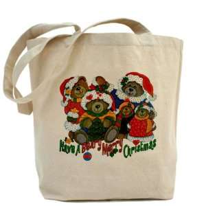    Tote Bag Have A Beary Merry Christmas Bears 