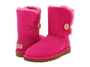   UGG Australia Bailey Button Perf 3056 Fruit Punch Retired Color 8.0
