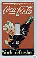 Coca Cola Pop Top Light Switch Plate Cover  