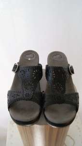DANSKO black SAPPHIRE SANDAL shoes size 40 US 9.5 10  