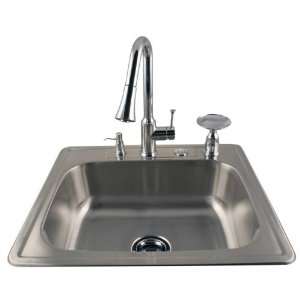  Drop In Stainless Sink/Faucet Kit/Faucet OSB25 019 