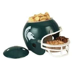 NCAA Michigan State Spartans Snack Bowl Helmet  Sports 