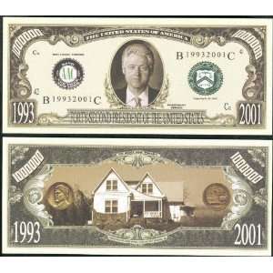   President Million Dollar Novelty Bill Collectible: Everything Else