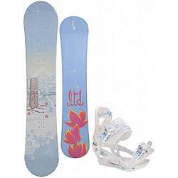 LTD Belle Womens 149 cm Snowboard and Lamar Mx250 Bindings 