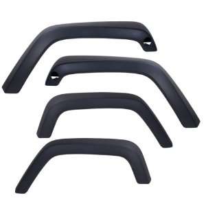 Rugged Ridge 11609.01 Replacement Fender Flare Kit with hardware for 