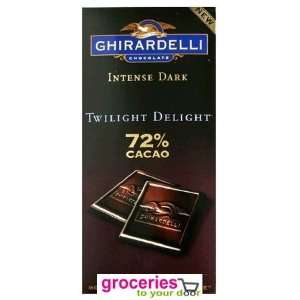   Bar, 72 % Cacao Intense Dark Twlight Delight, 3.5 oz (Pack of 6