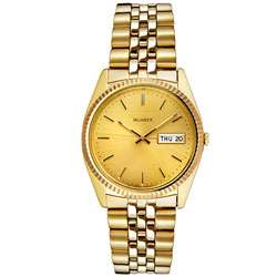 Seiko Rolex style Mens Goldtone Bracelet Watch  