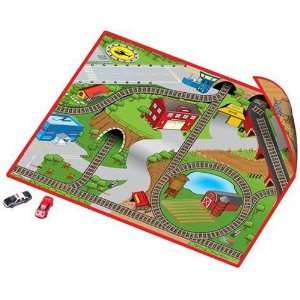  Road Village 2   Sided Large Playmat Toys & Games
