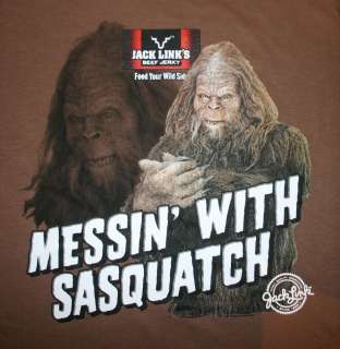 Jack Links Messin with Sasquatch Wild SideT Shirt NEW  