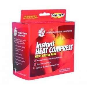 Instant Heat Compress, 2/Retail Box, 24/Case Everything 