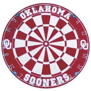  Oklahoma Sooners Bristle Dartboard