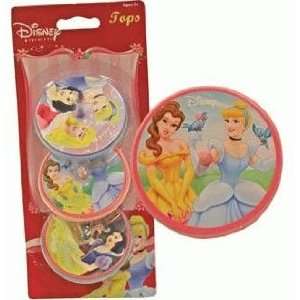  Disney Princess Spinning Tops, 3 pc Pack: Toys & Games