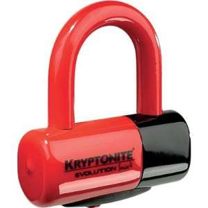   Red Evolution Series 4 Disc Lock (ea) For All Street Sports Bikes