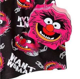 The MUPPETS ~ ANIMAL ~ Sleep Shorts BOXERS in Tin ~ Mens S M & L 
