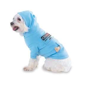 DONT TOUCH MY CDS Hooded (Hoody) T Shirt with pocket for your Dog or 