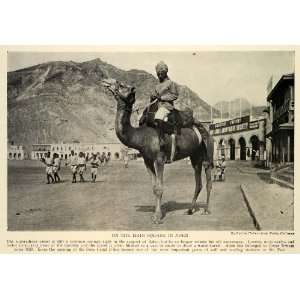  1930 Main Square Aden Yemen Suez Canal Camel Ports of Call 