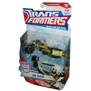  Transformers Animated Deluxe: Oil Slick: Toys & Games