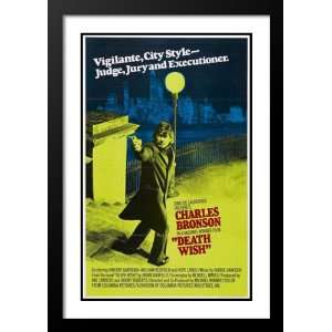   and Double Matted 32x45 Movie Poster: Charles Bronson: Home & Kitchen