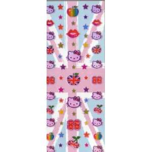  Hello Kitty Britain Sticker Sheet Arts, Crafts & Sewing