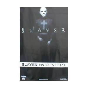  SLAYER En concert French Music Poster: Home & Kitchen