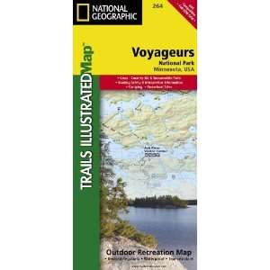  Voyageurs National Park Trails Illustrated Map (National 