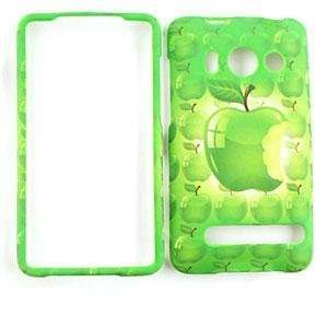  HTC EVO 4G One Big Green Apple HARD PROTECTOR COVER CASE 