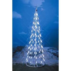  HomeBrite 4 ft. White Light Strand Christmas Tree
