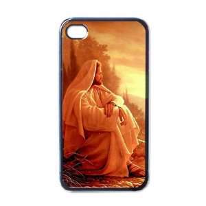  Christian Jesus Apple RUBBER iPhone 4 or 4s Case / Cover 