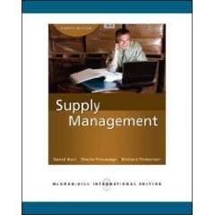 Supply Management by David Burt 8th edition 9780073381459  