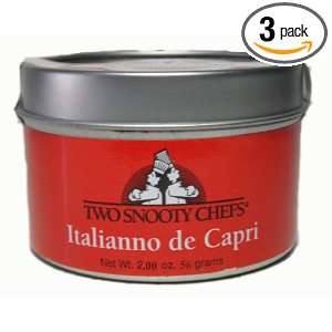   De Capri Gourmet Spice Blend, 2.25 Ounce Container (Pack of 3