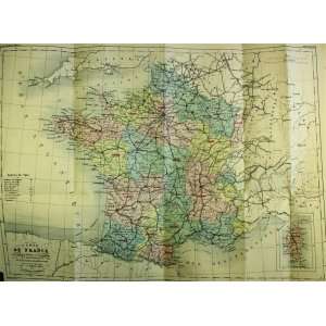  Dufour map of France (1854)