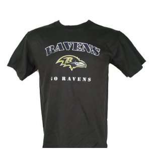   Baltimore Ravens T Shirt   Fan Fanatic Style Tee: Sports & Outdoors