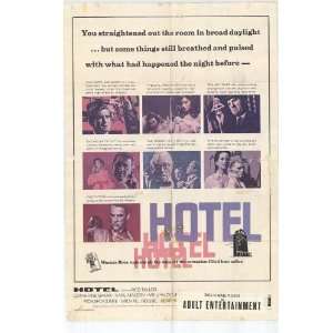  Hotel Movie Poster (11 x 17 Inches   28cm x 44cm) (1967 
